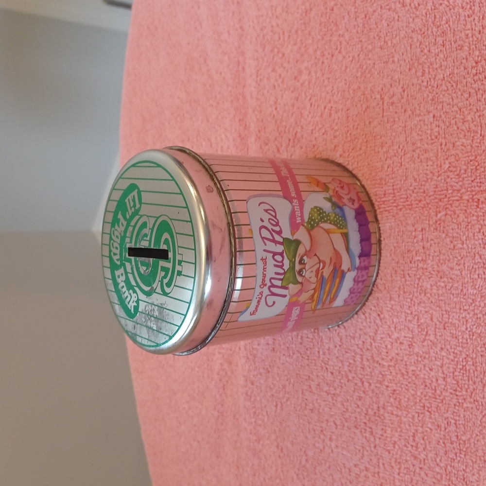 FANNIE'S GOURMET MUD PIES Vintage can/piggy bank